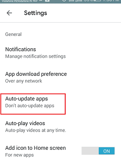 How to update apps on Android