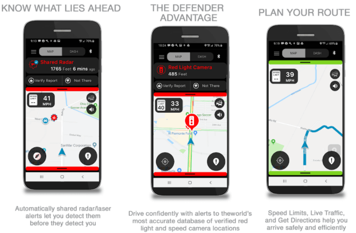 Radar Detector Apps for Android