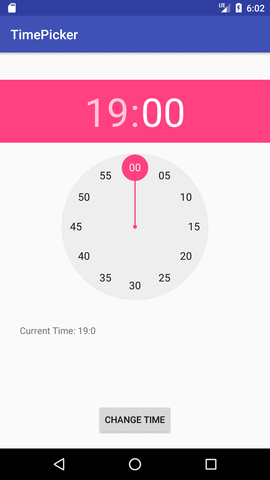 android timepicker example 2