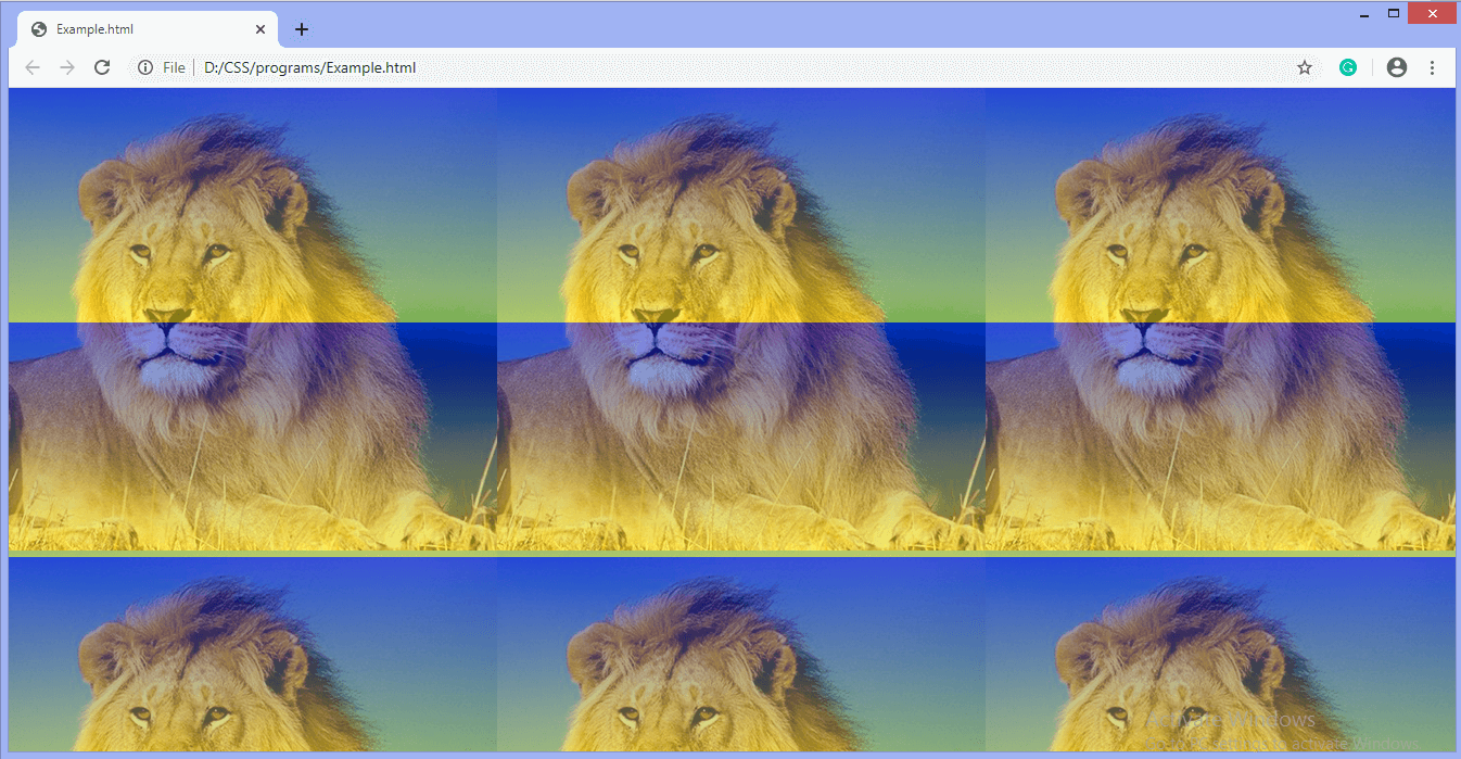How to add background image in CSS