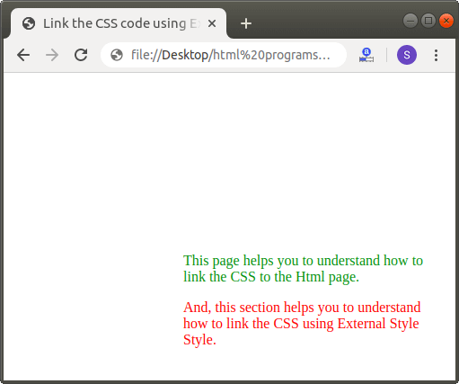 How to Link CSS to Html