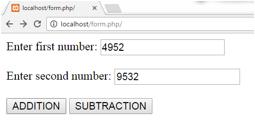 PHP Parametrized function 3
