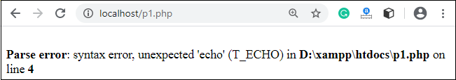 PHP echo and print Statements