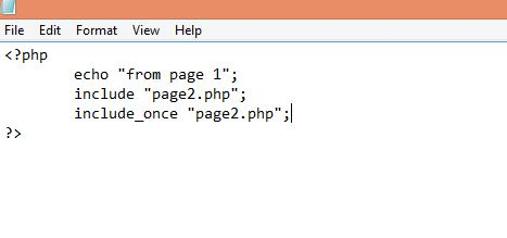 PHP include_once