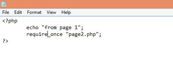 PHP require_once