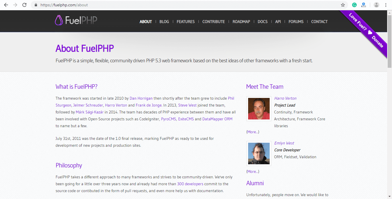 Top 10 PHP frameworks