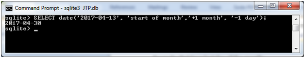 SQLite Date time function 6