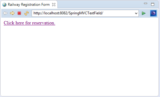 Spring MVC Form Text Field