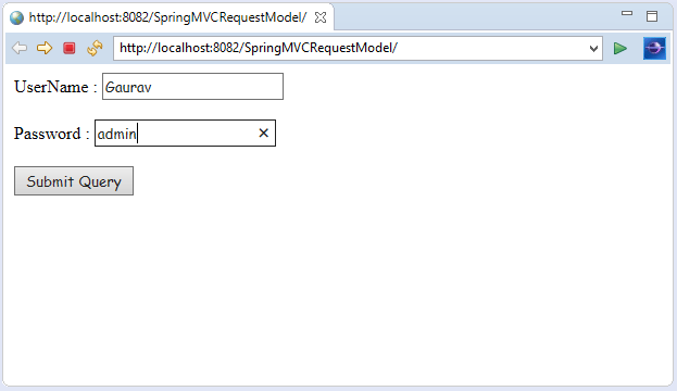 Spring MVC Model Interface