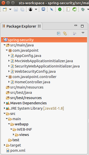 Spring Security Java Example