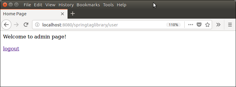 Spring Security JSP Tag Library 8