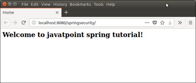 Spring Security XML Example 6